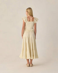 Rylee + Cru - Ruffle Tiered Midi Skirt