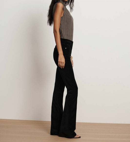 Veronica Beard - Beverly Velvet Skinny-flare Pants
