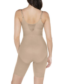 Miraclesuit Sheer Shaping Torsette Singlette in nude - women's intimate - detail view