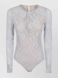Zimmermann - Lonf Sleeve Lace Bodysuit