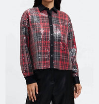 Foxcroft - Marina Sequined Shirt