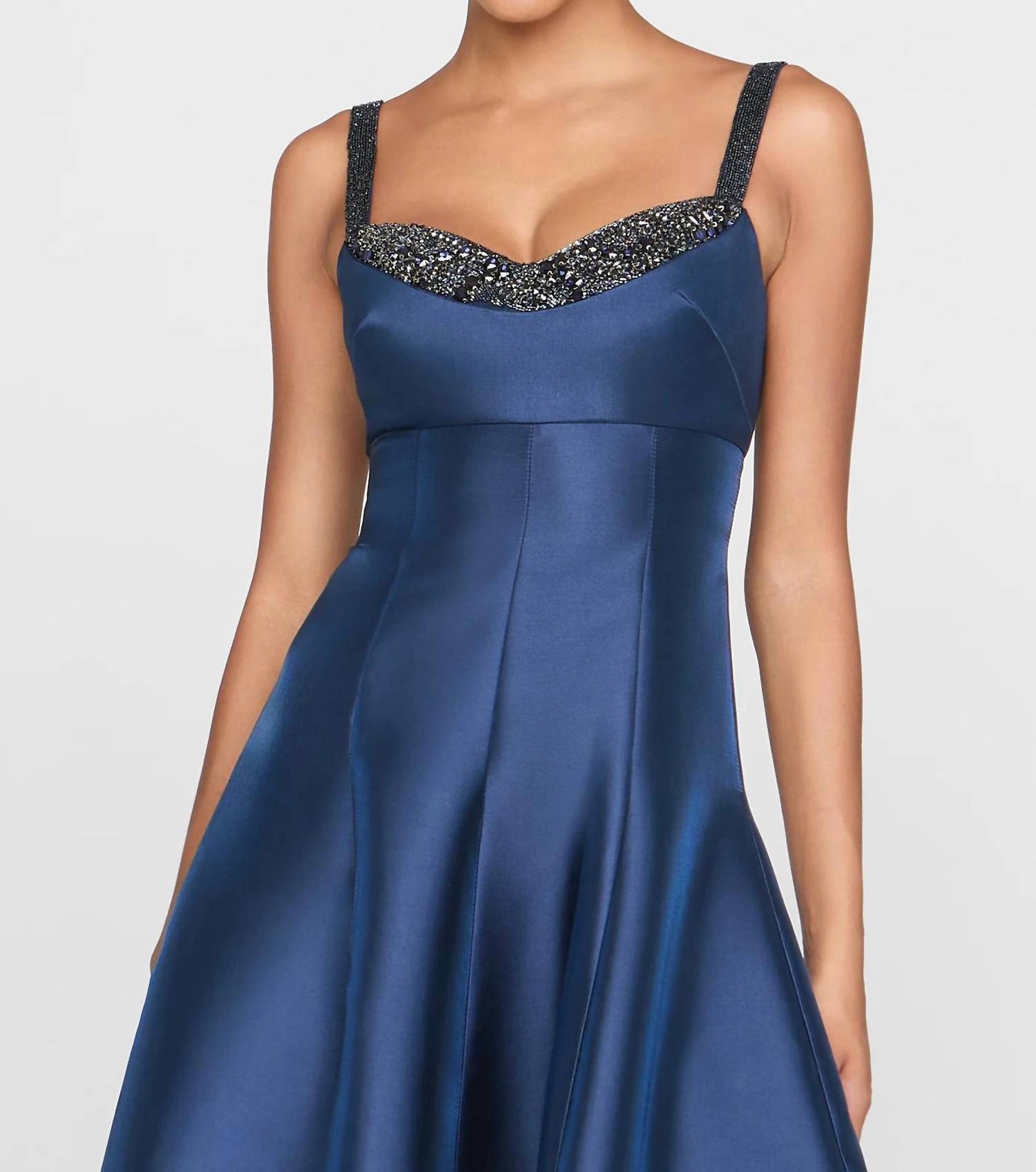 Theia - Alba Peek a Boo A Line Gown