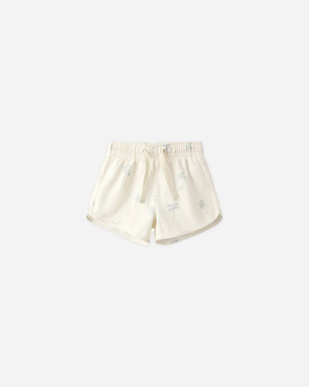 Rylee + Cru Boy's Swim Trunk in palms - kids' item