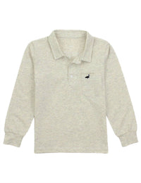 Properly Tied - Boy's Long Sleeve Harrison Pocket Polo