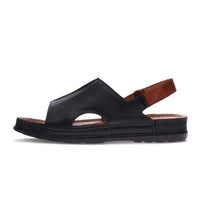 revere Women's Tivoli Sandals in black tan - women's sandal - alternate view
