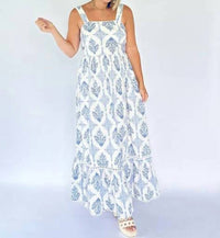 Karlie - French Vintage Floral Tank Dress