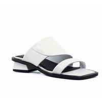 All Black - Women's Angle Mule