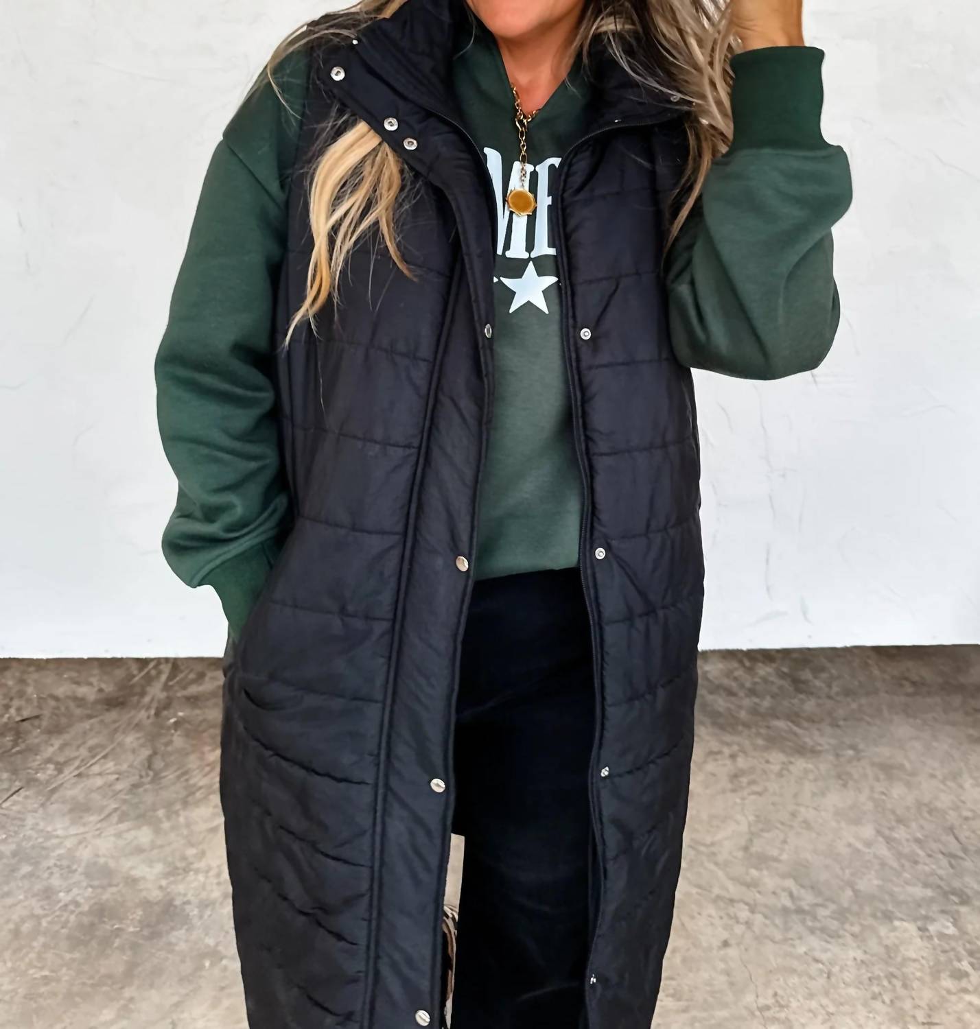 Blakeley - Kendall Long Puffer Vest