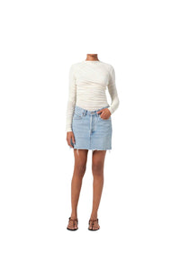 Agolde - V-Waist Mini Skirt