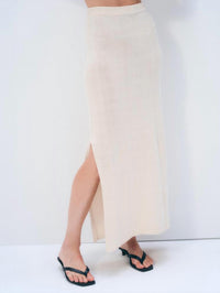White + Warren - Luxe Organic Cotton Skirt