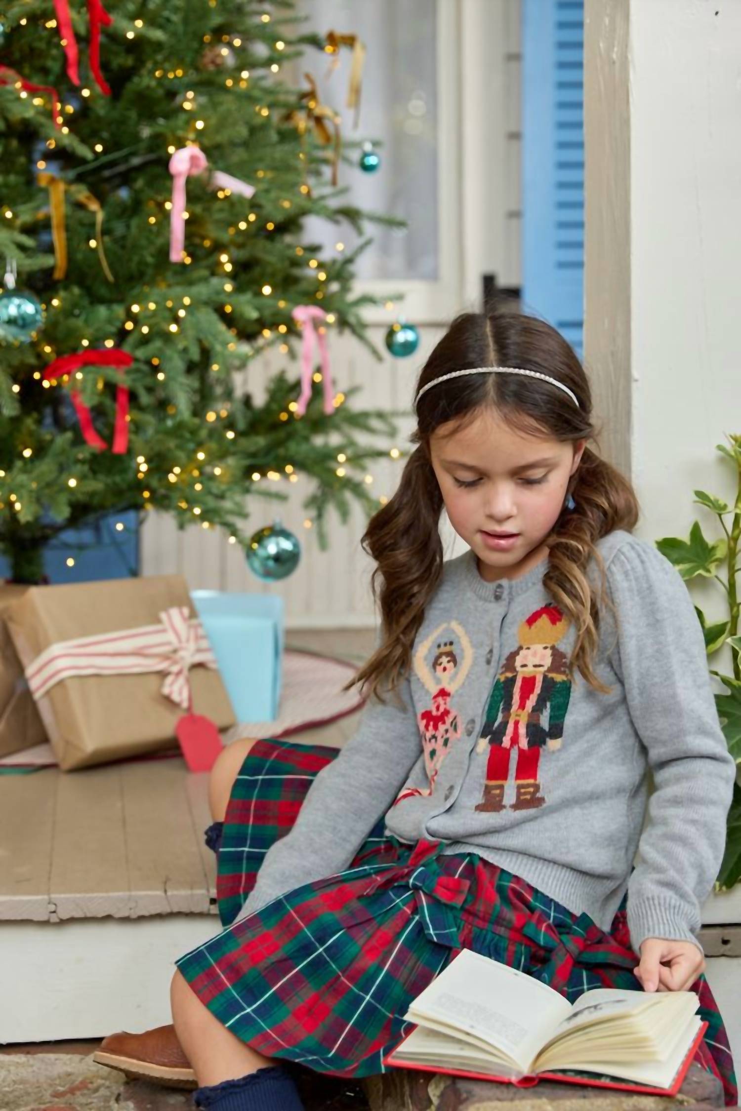 Pink Chicken - Girls' Nutcracker Sweater