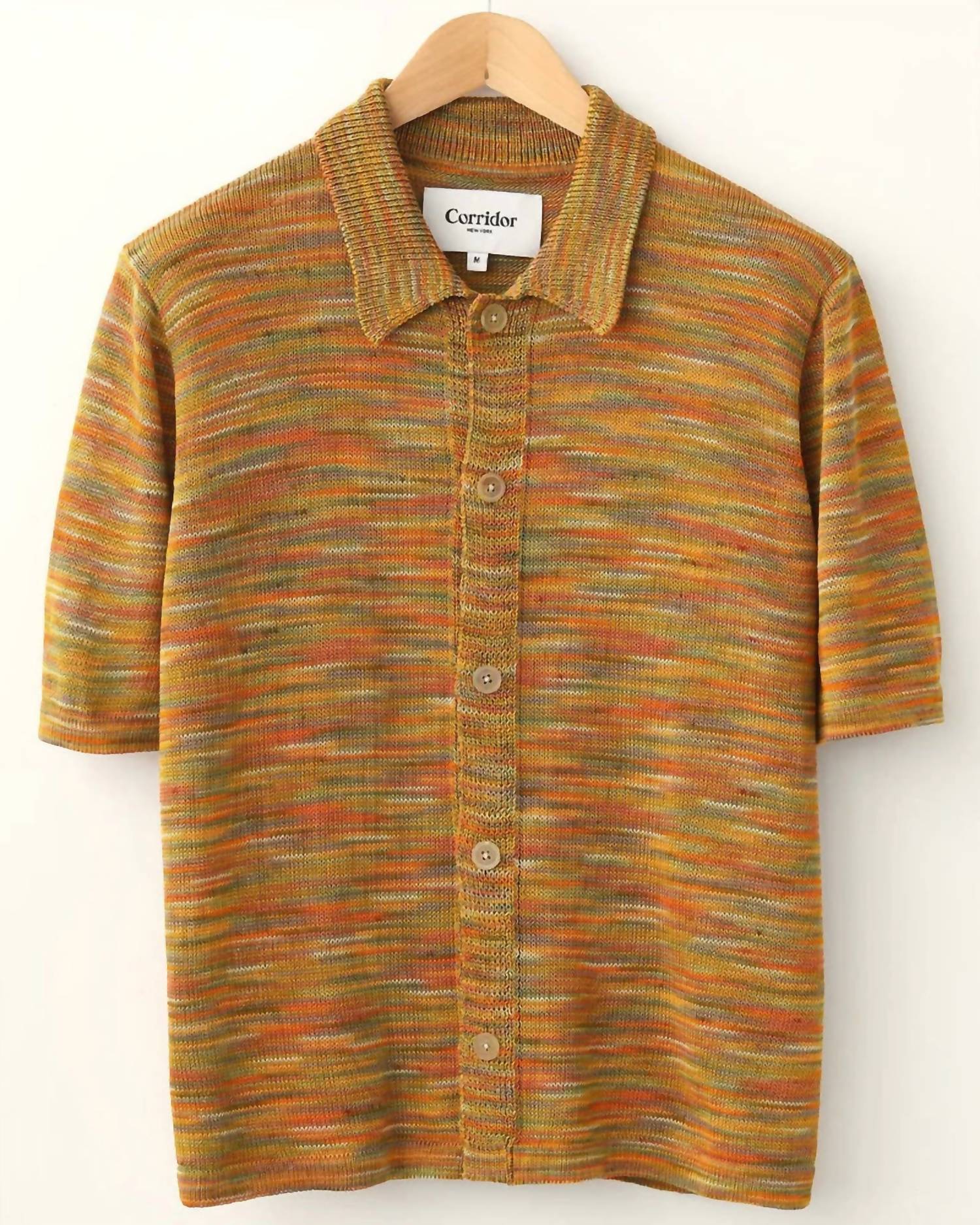 Corridor - Men's Hand-dyed Buttondown Shirt