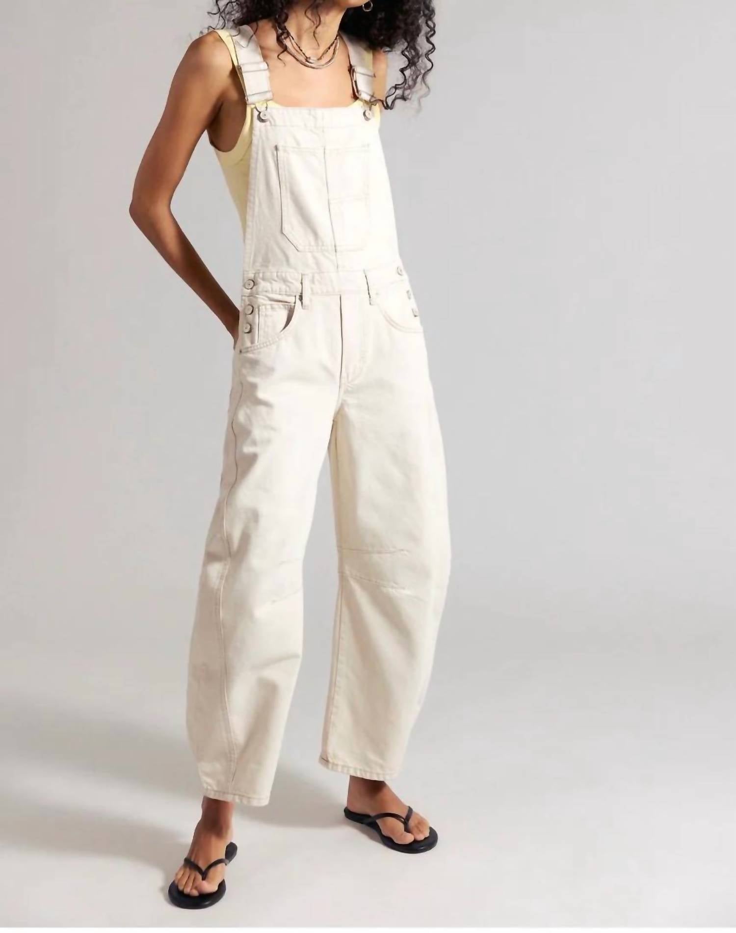 Free People - Good Luck Barrel Overalls