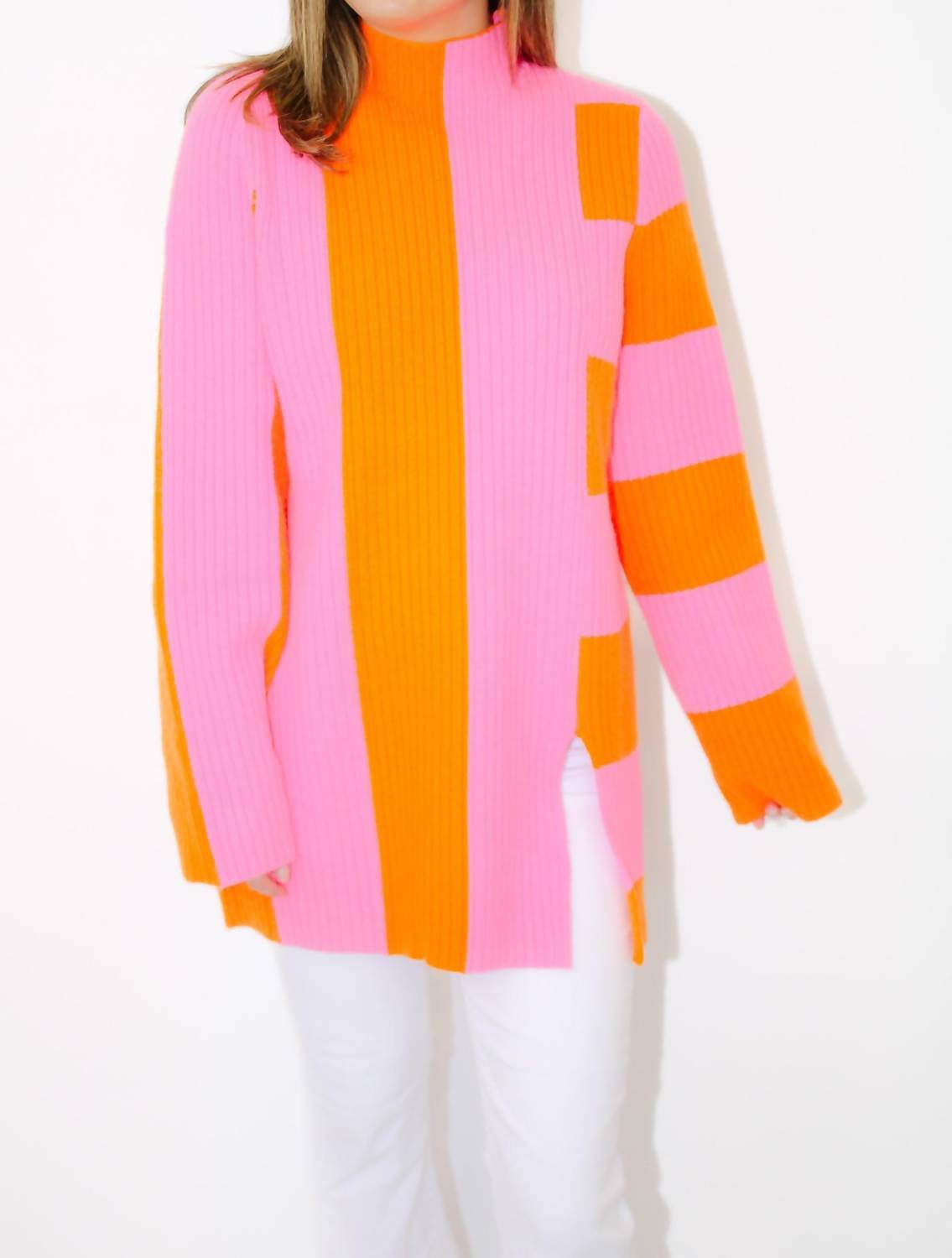 Thml - BRIGHTER DAYS COLORBLOCK SWEATER