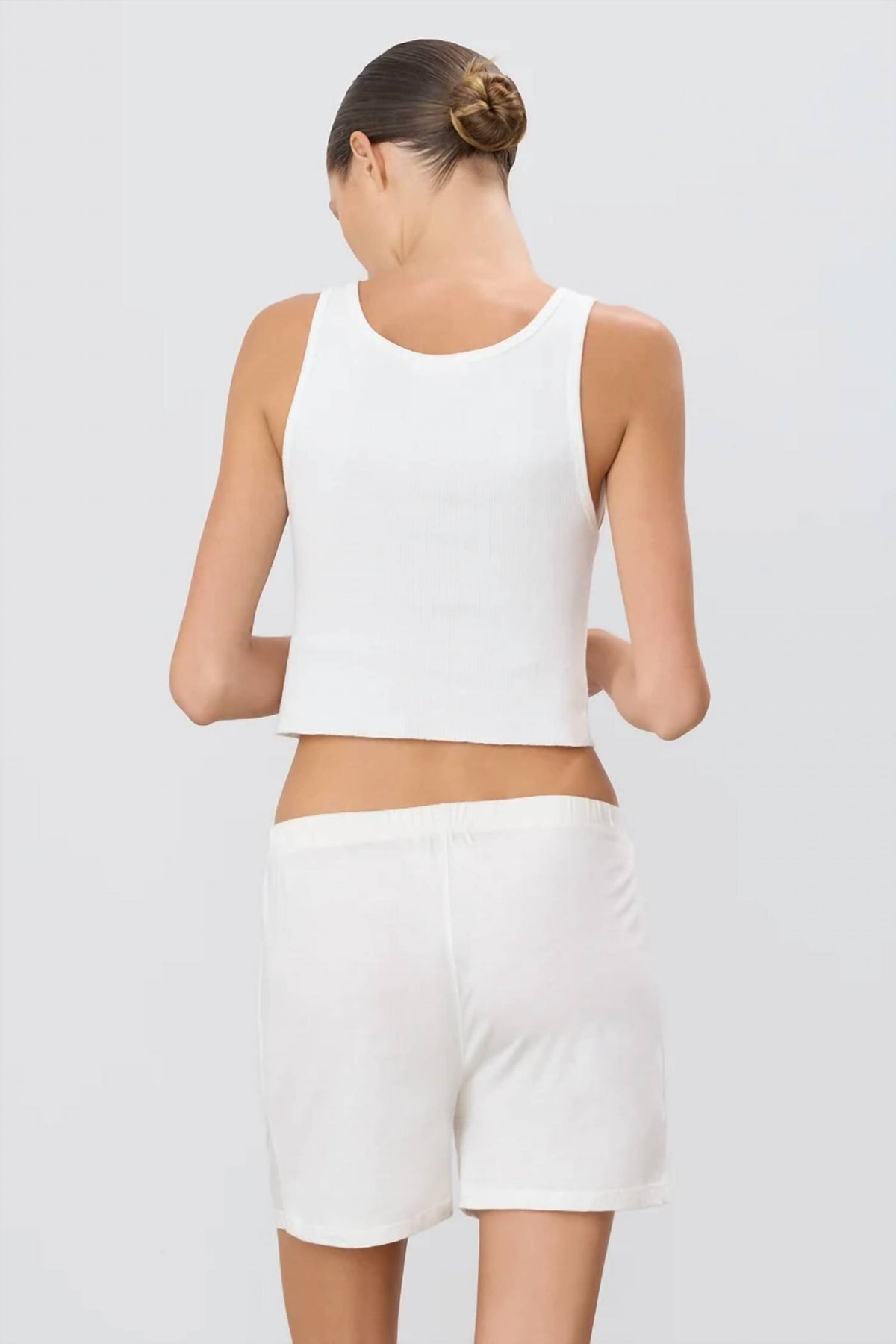 Eterne - Cropped Scoop Neck Tank