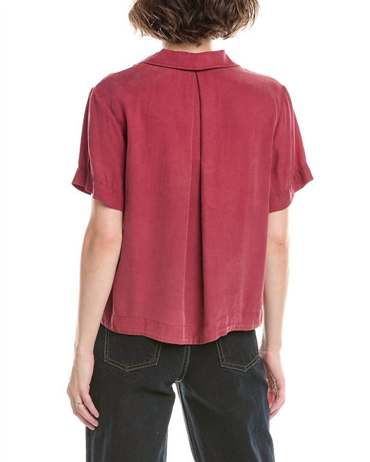 Bella Dahl - Short Sleeve Flowy Button Shirt