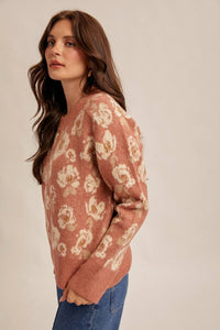 Hem & Thread - Floral Motif Sweater