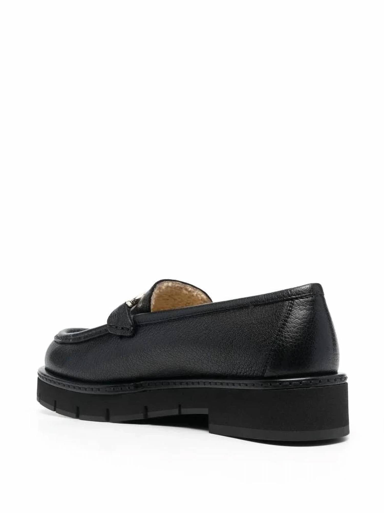 Salvatore Ferragamo - Women's Buckle-detail Leather Loafers