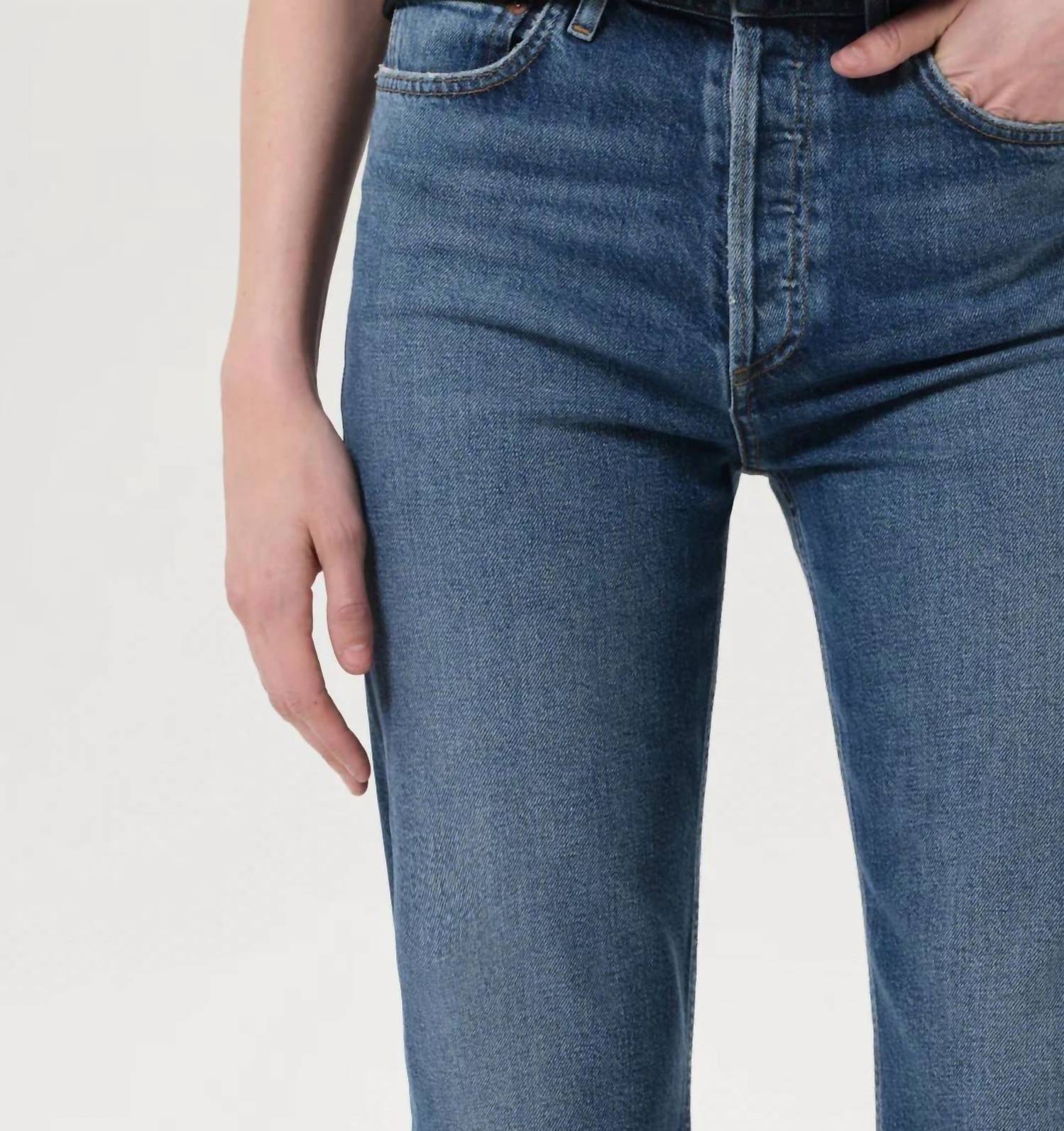 Agolde - 90’s Pinch Waist High Rise Straight Jeans