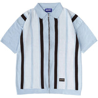 Devá States - Junior Short Sleeve Zip Knitted Polo Shirt