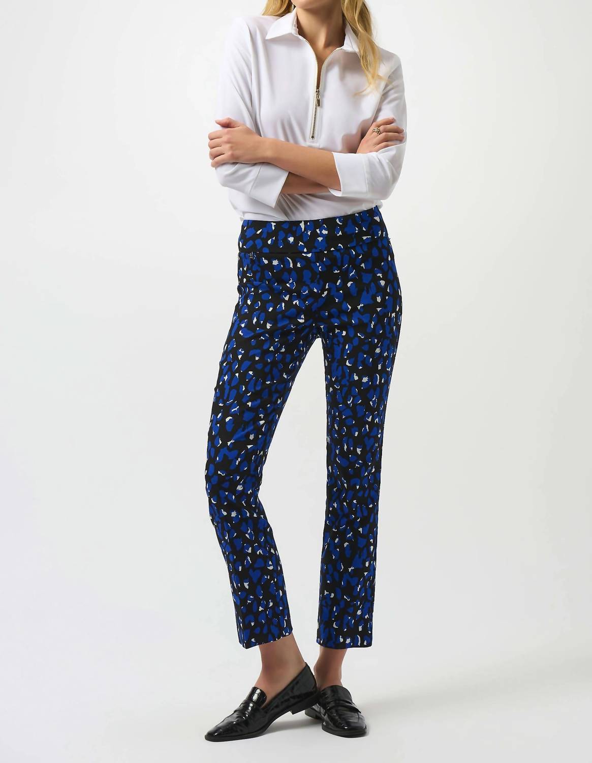 Joseph Ribkoff - Minka Millennium Print Straight Leg Pull-on Pants