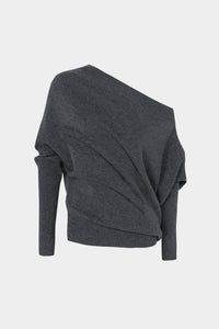 Cordera - Merino Wool Off Shoulder Sweater
