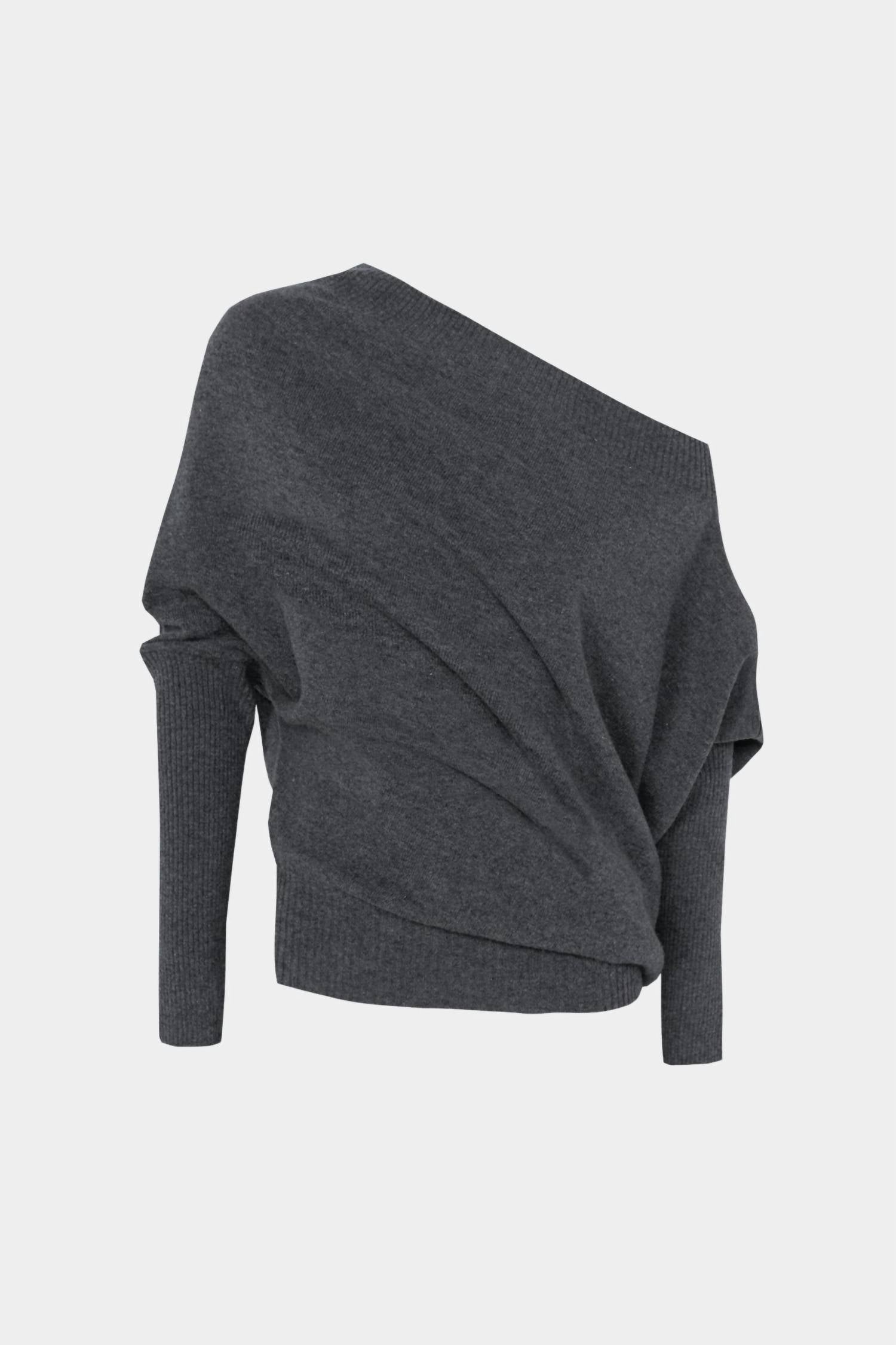 Cordera - Merino Wool Off Shoulder Sweater