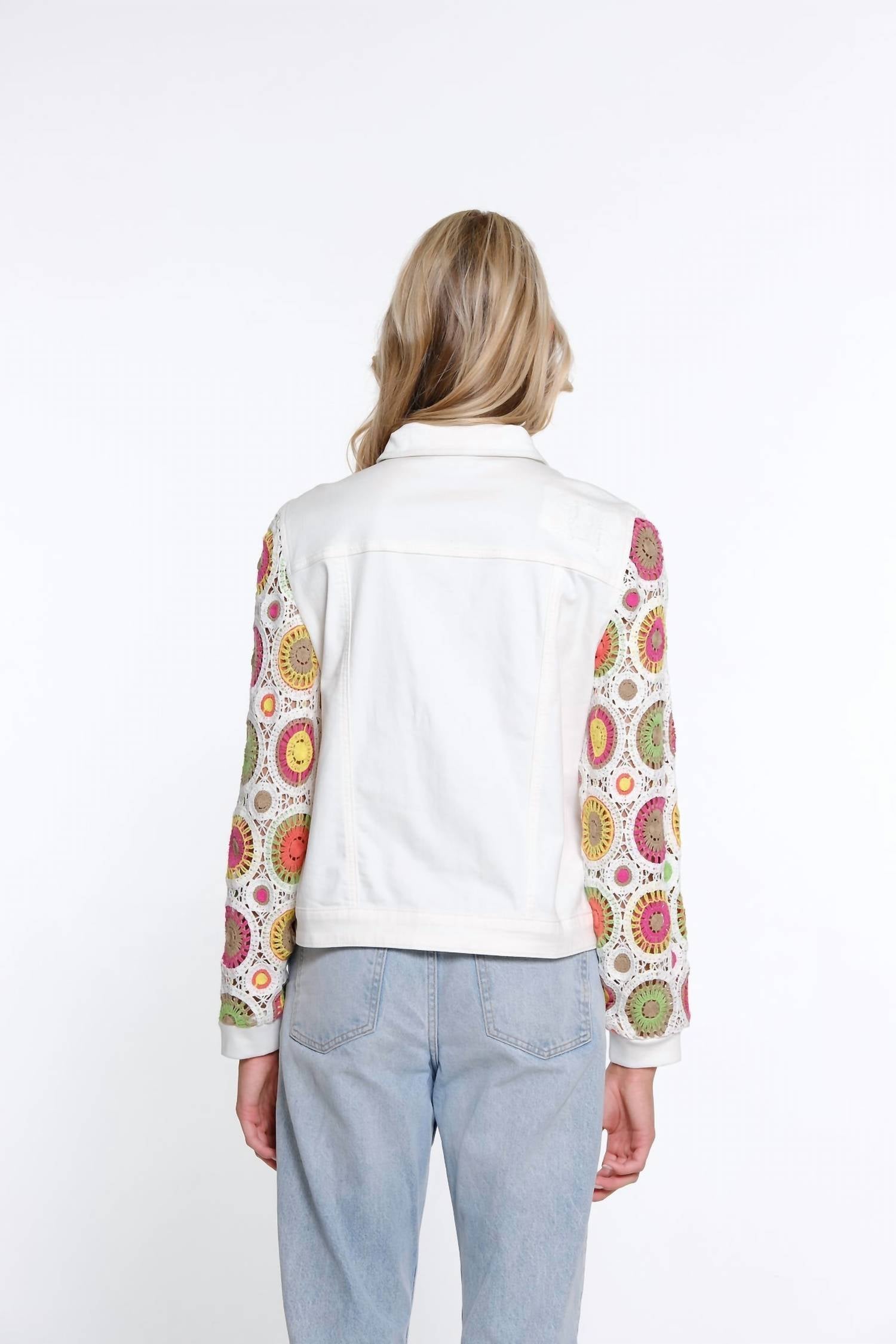 Multiples - Crochet Sleeves Jacket
