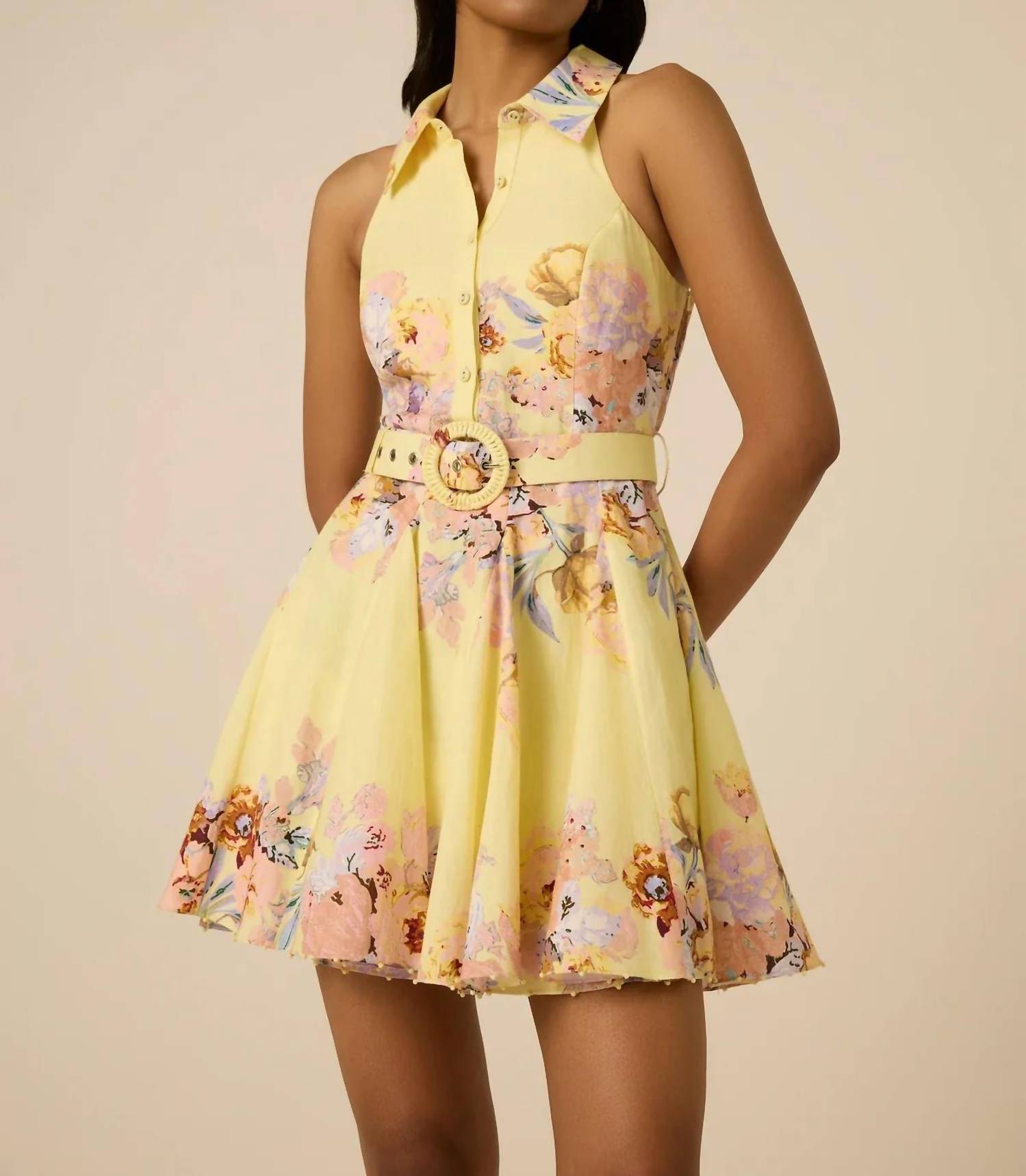 Hemant & Nandita - Kysha Buckle Short Dress