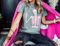 The Graphic Tee - Peace Skelly Tee