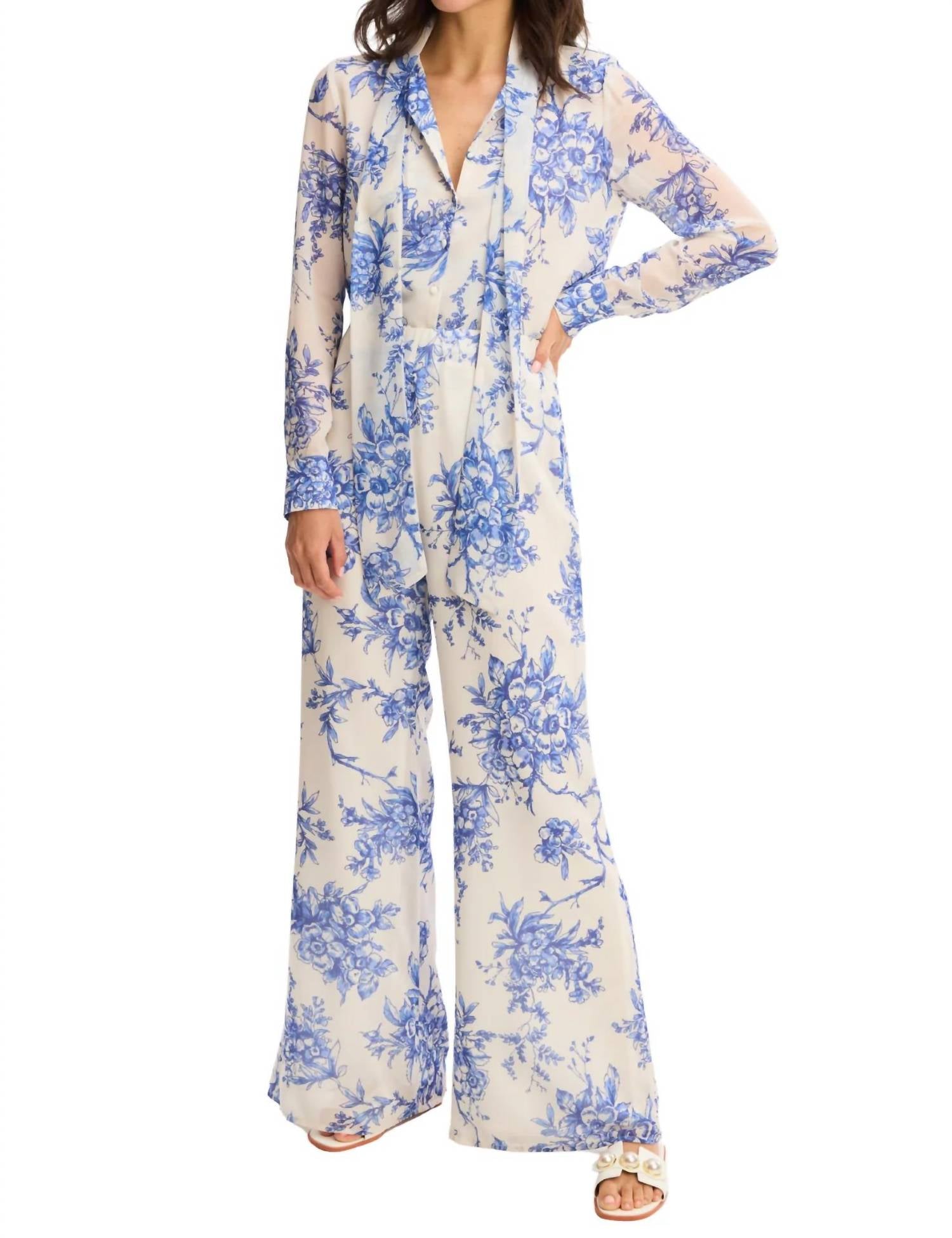 Allison New York - Meli Wide Leg Pants