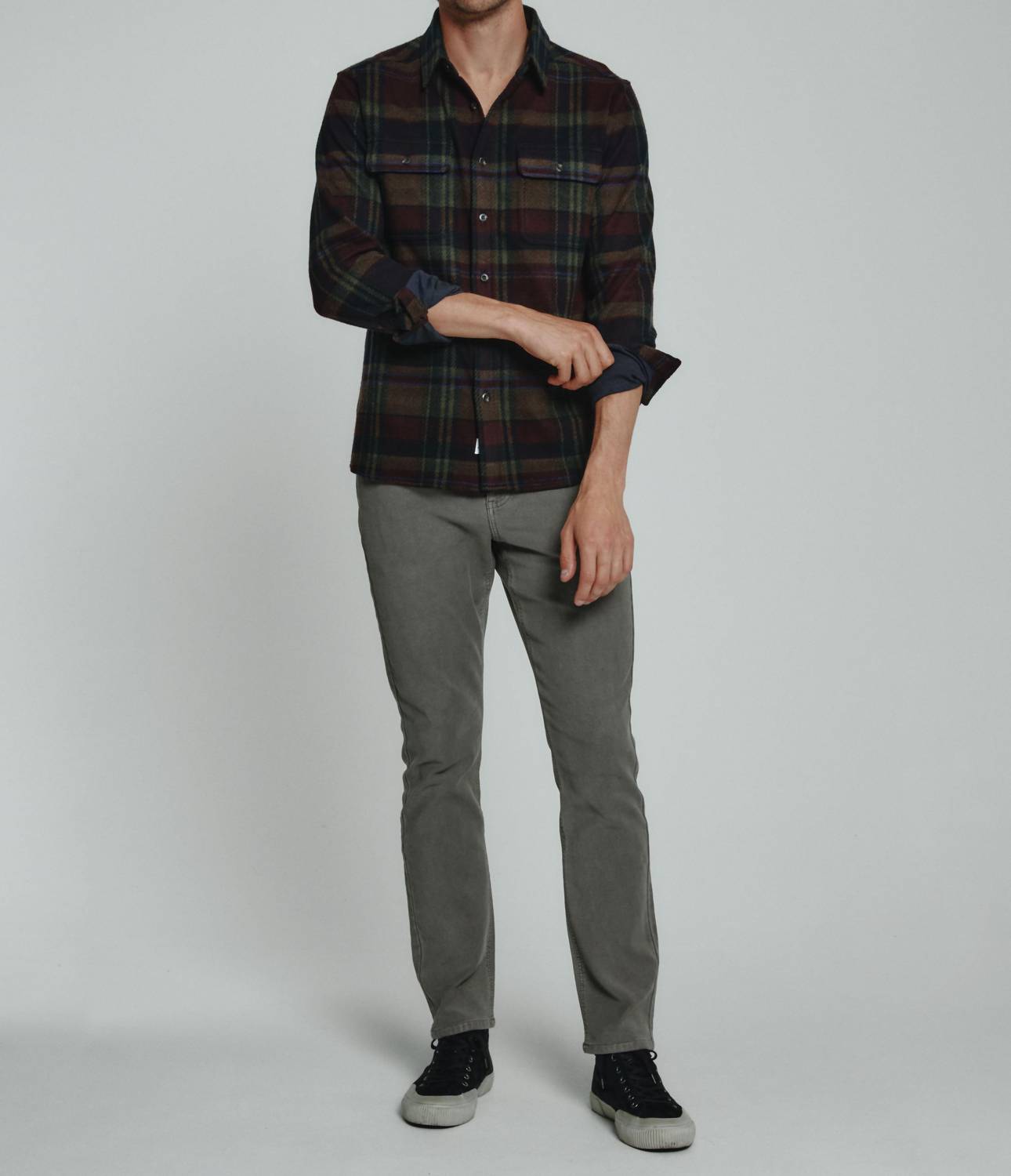 7Diamonds - Generation Plaid Soft Knit Shirt