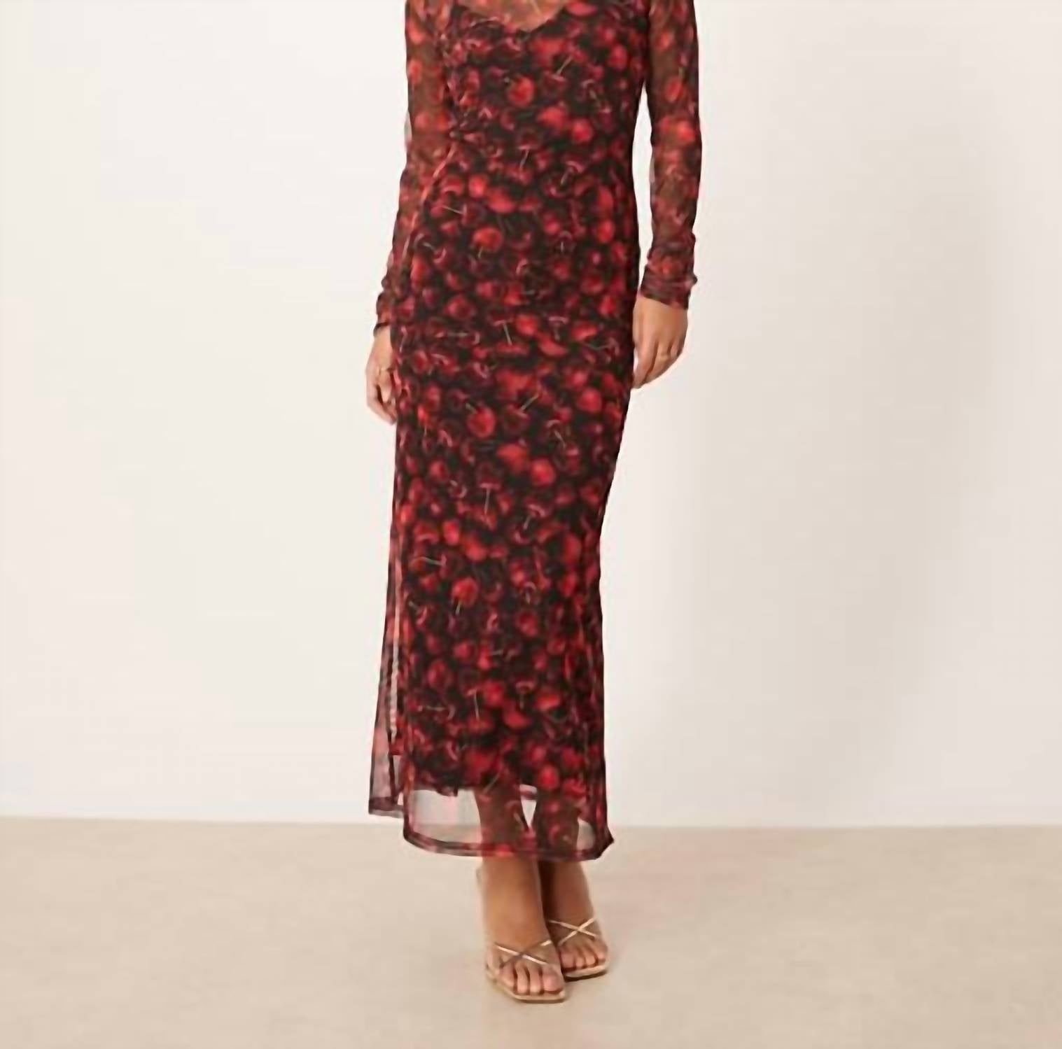 Never Fully Dressed - Soho Mesh Maxi Dress