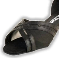 Go Go Dance - Women's Harper 1.3" Thick Heel Latin Ballroom Sandal