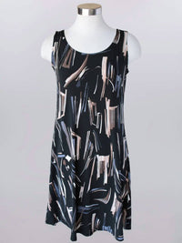 Keren Hart - Printed Sleeveless Mini Dress
