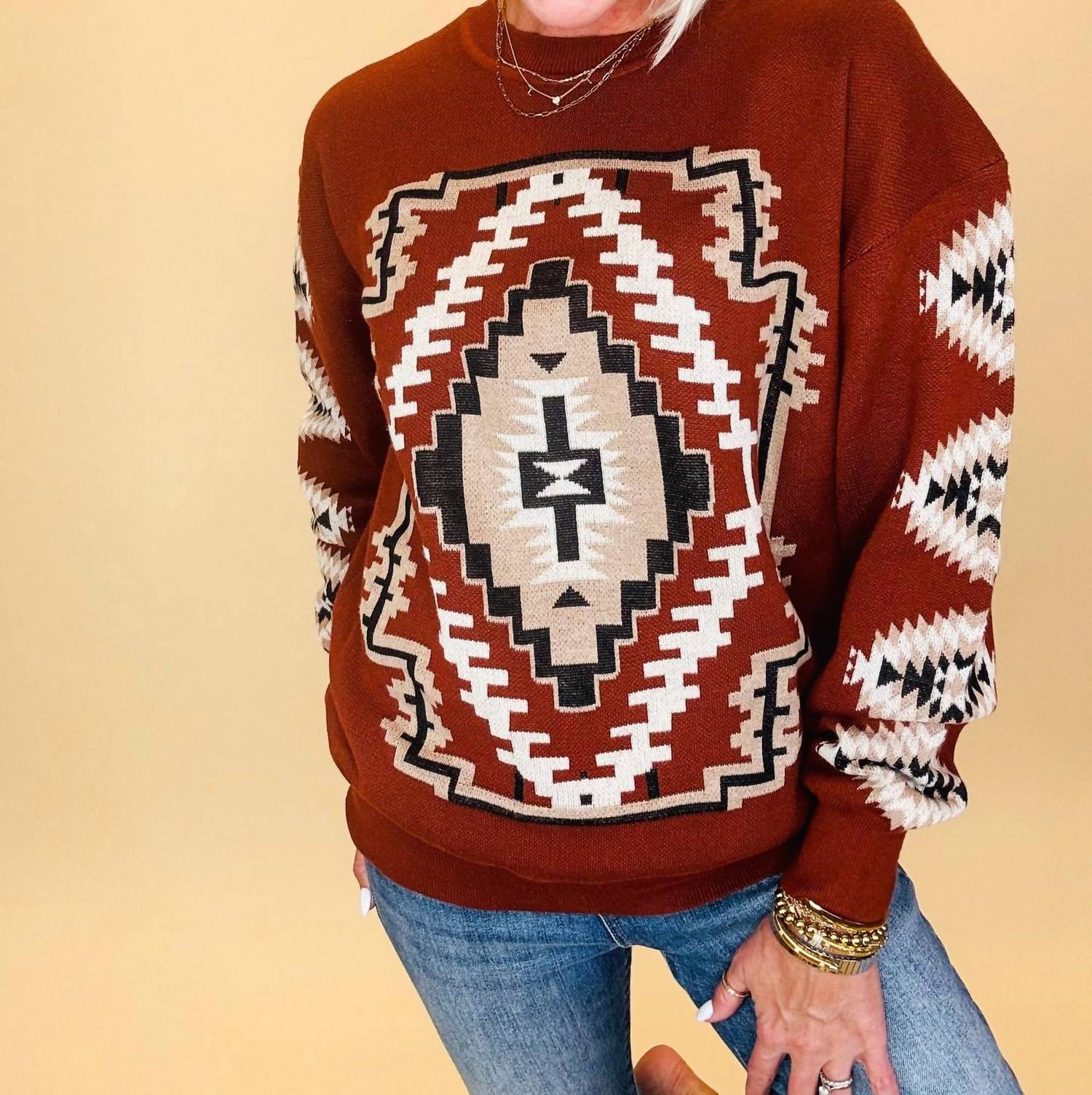 Sterling Kreek - Fall Nights Sweater - Plus