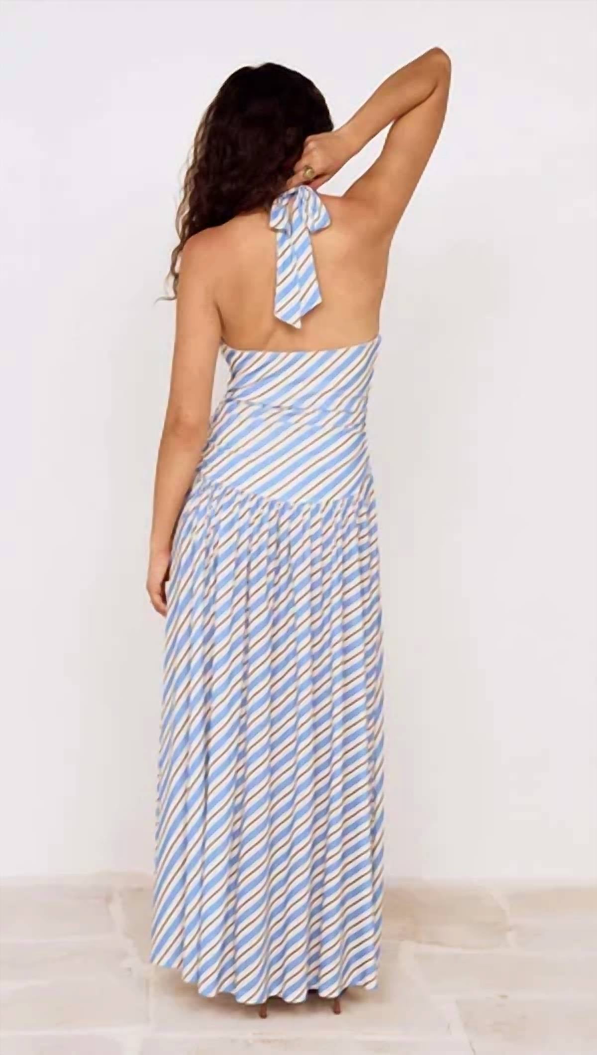 Minkpink - Sancia Halter Neck Midi Dress