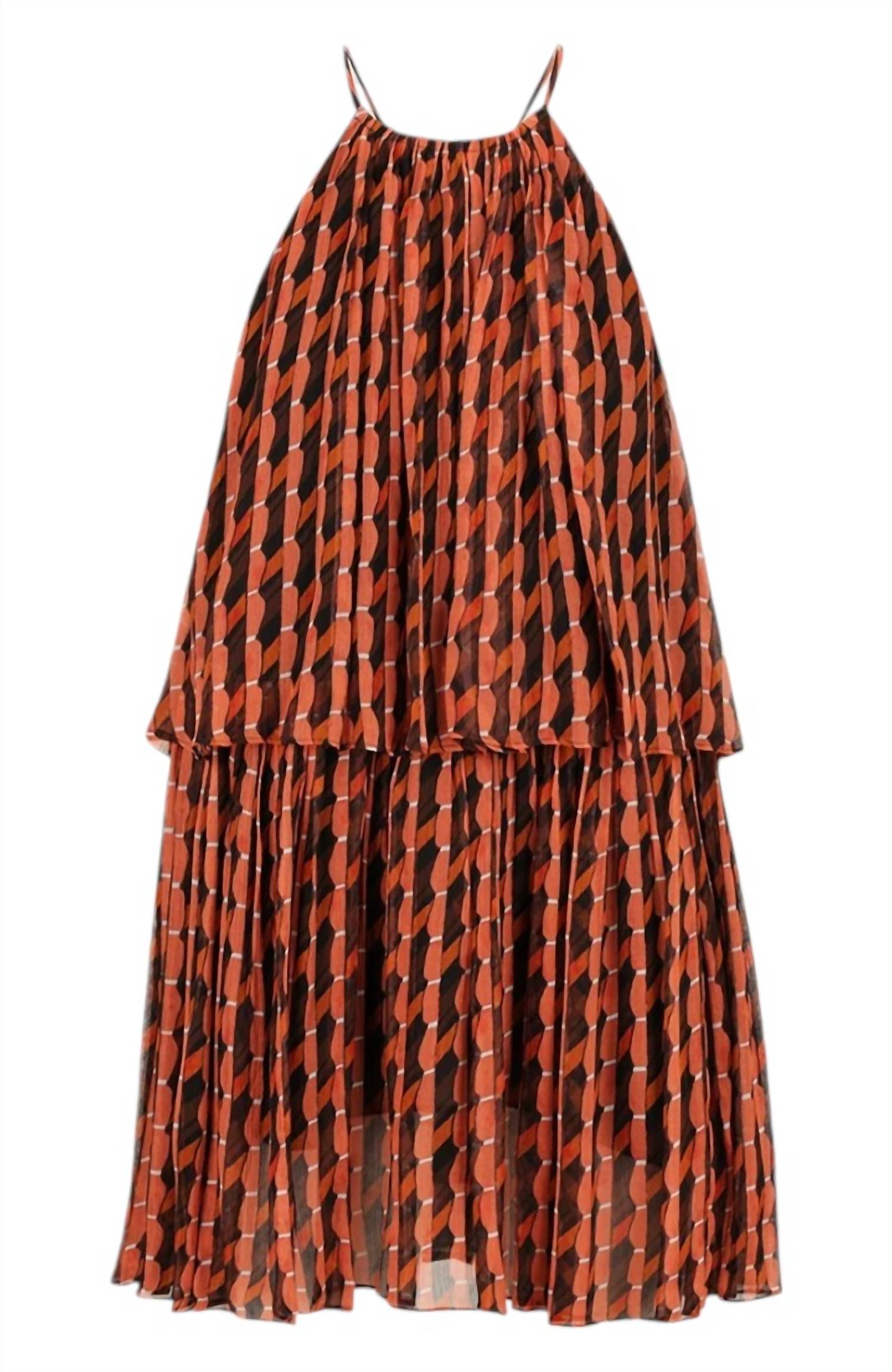 Shona Joy - MARTINA HALTER TIERED MINI DRESS