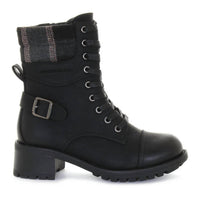 Wanderlust Women's Serena Mid Waterproof Boots in black - women's shoe - detail view
