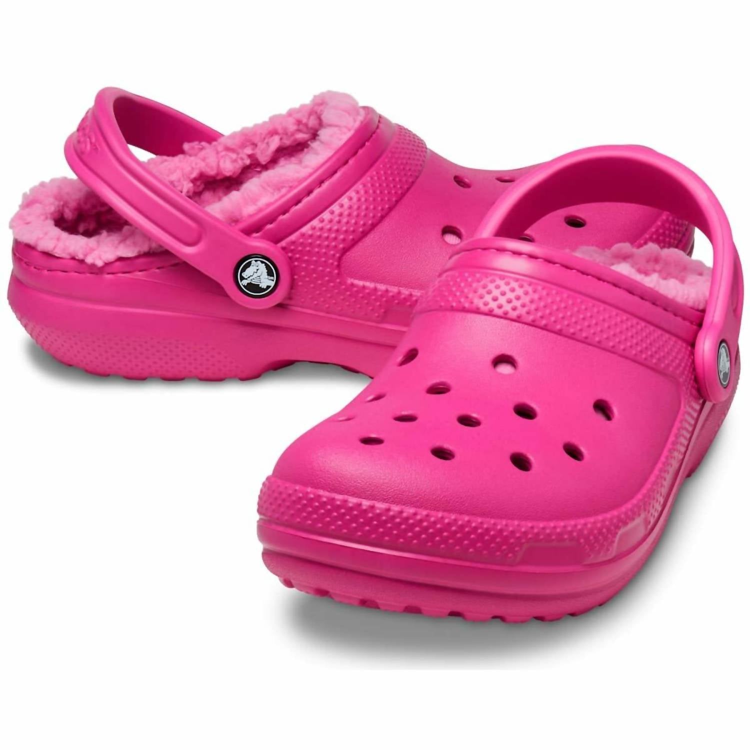 Crocs - Unisex Classic Lined Fuzzy Slippers Clog