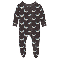 Kickee - Kids' Print Footie with Snaps