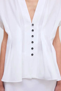 House Of Dagmar - Cinched Cotton Top