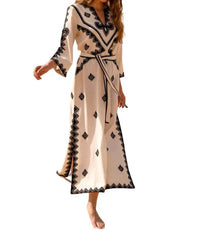 Scarlett Poppies - ENDLESS SUMMERS EMBROIDERED KAFTAN DRESS