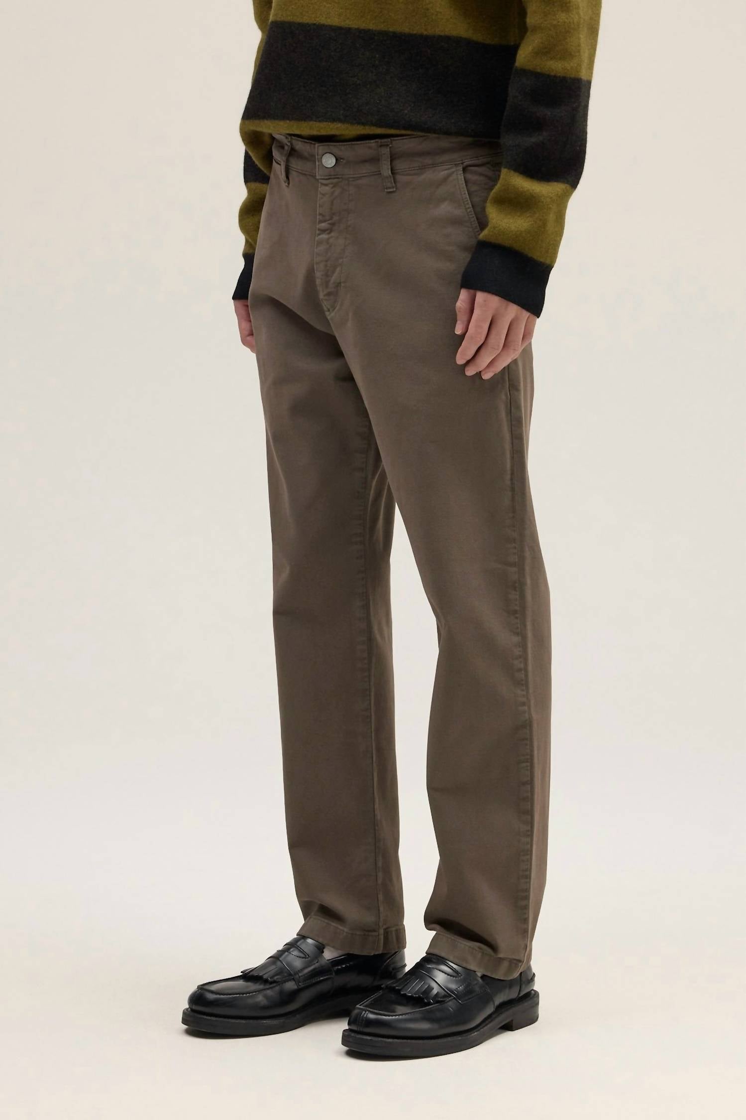 NN07 Men's Aden Straight Leg Jeans in mable husk - men's jeans - alternate view