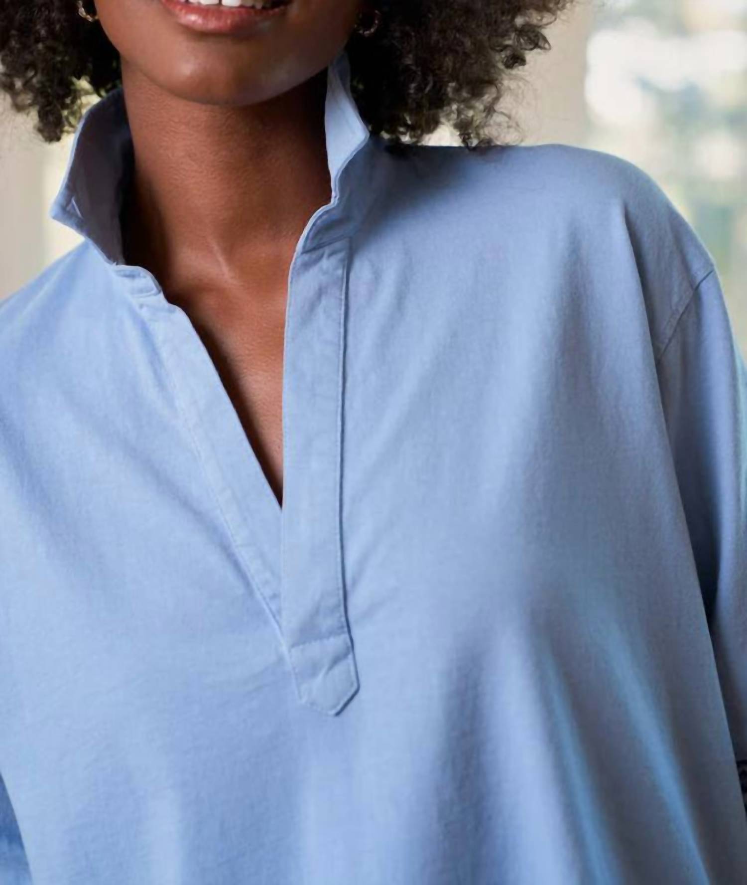 Frank & Eileen - Patrick Popover Henley Top