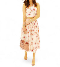 Lucy Paris - La Jolla Pleated Floral Skirt