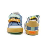 Victoria - Boy's Tribu Multicolour Print Strap Sneakers