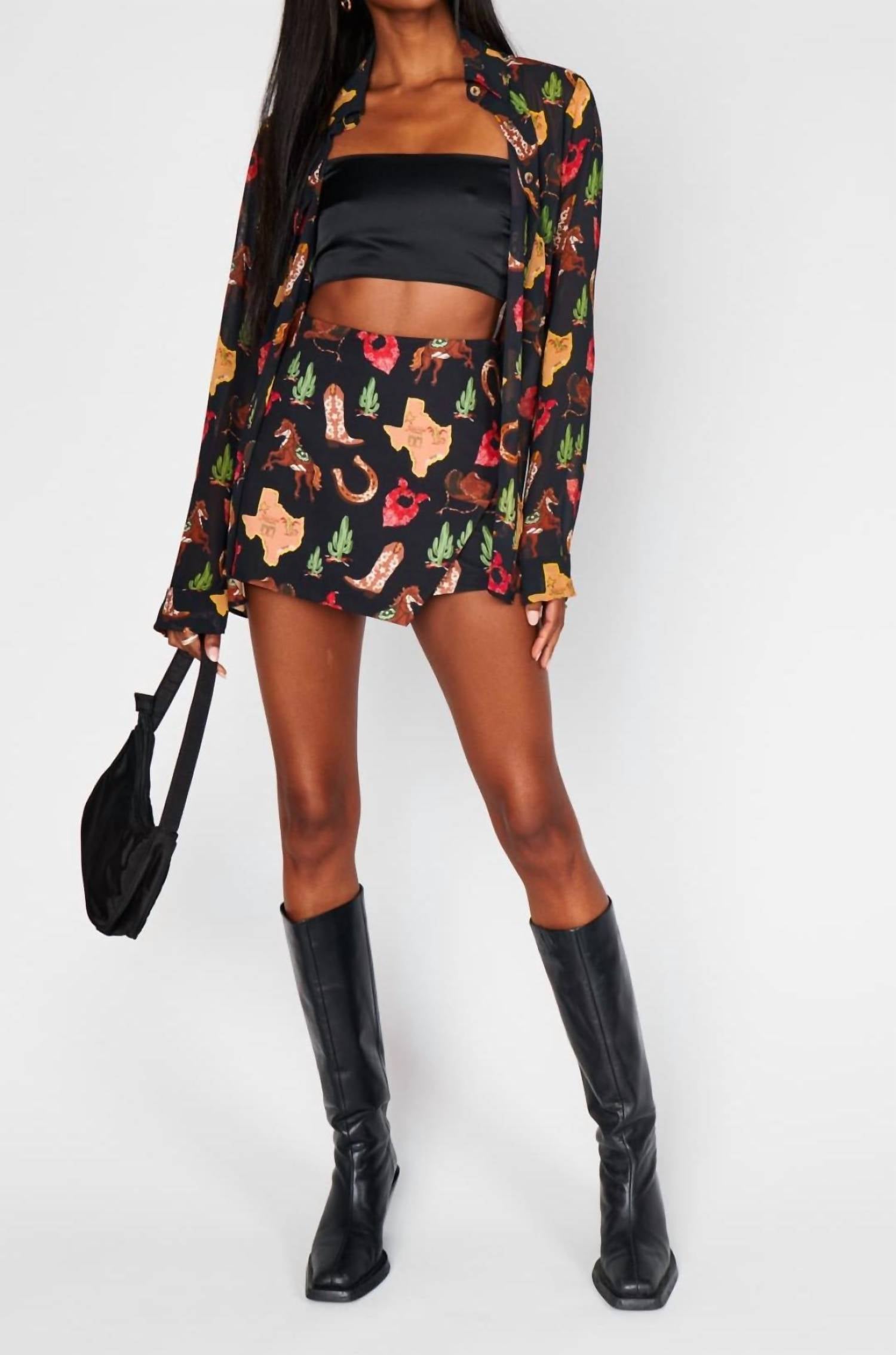 Show Me Your Mumu - Spencer High Waist Skort