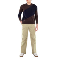 Salvatore Ferragamo - Logo-patch Cotton Cropped Trousers