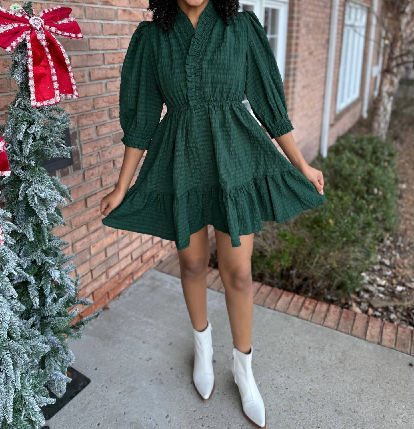 Umgee - Women's Evergreen Dress